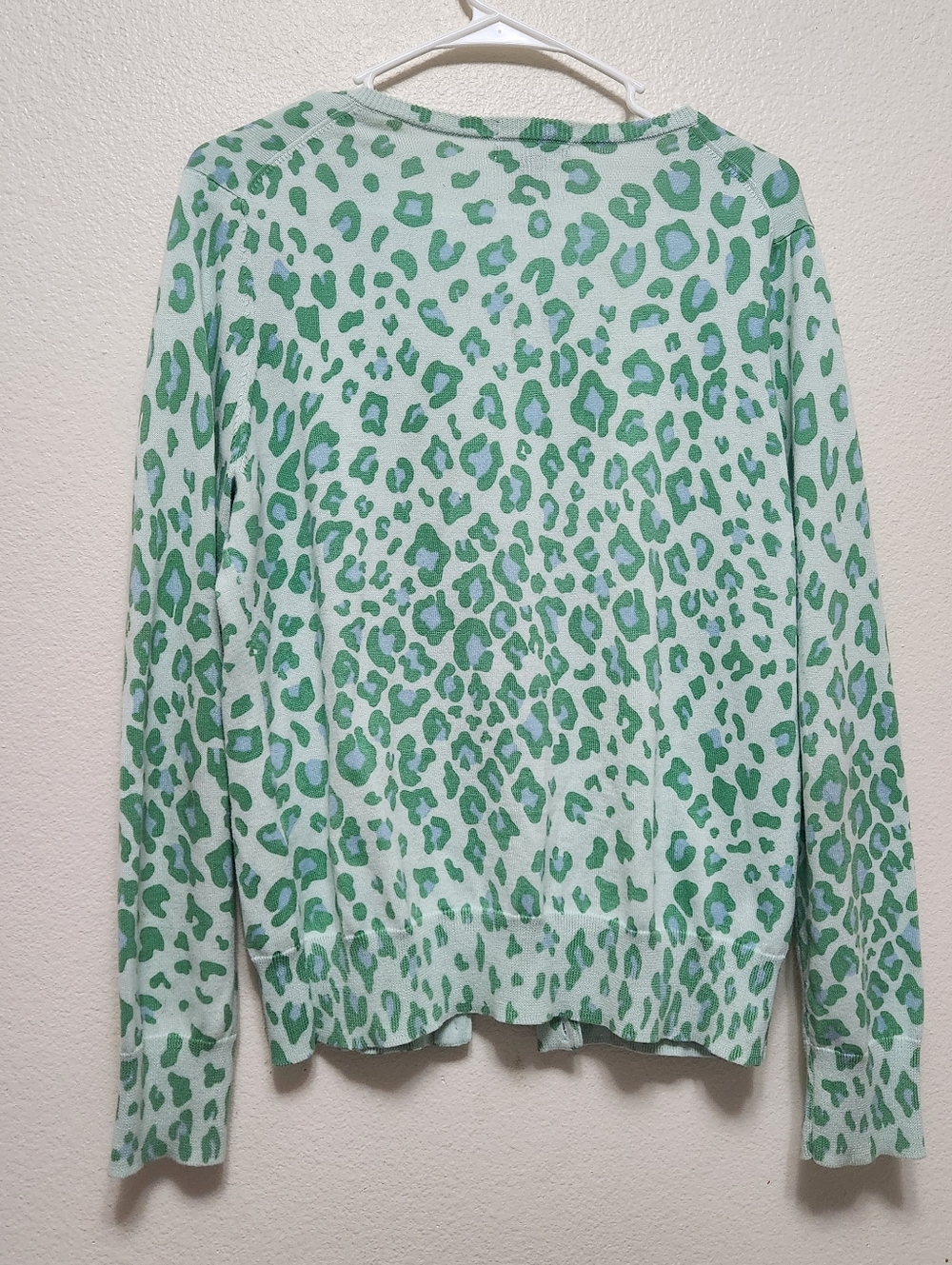 Lands' End Mint Green Knit Sweater - Picture 3 of 10